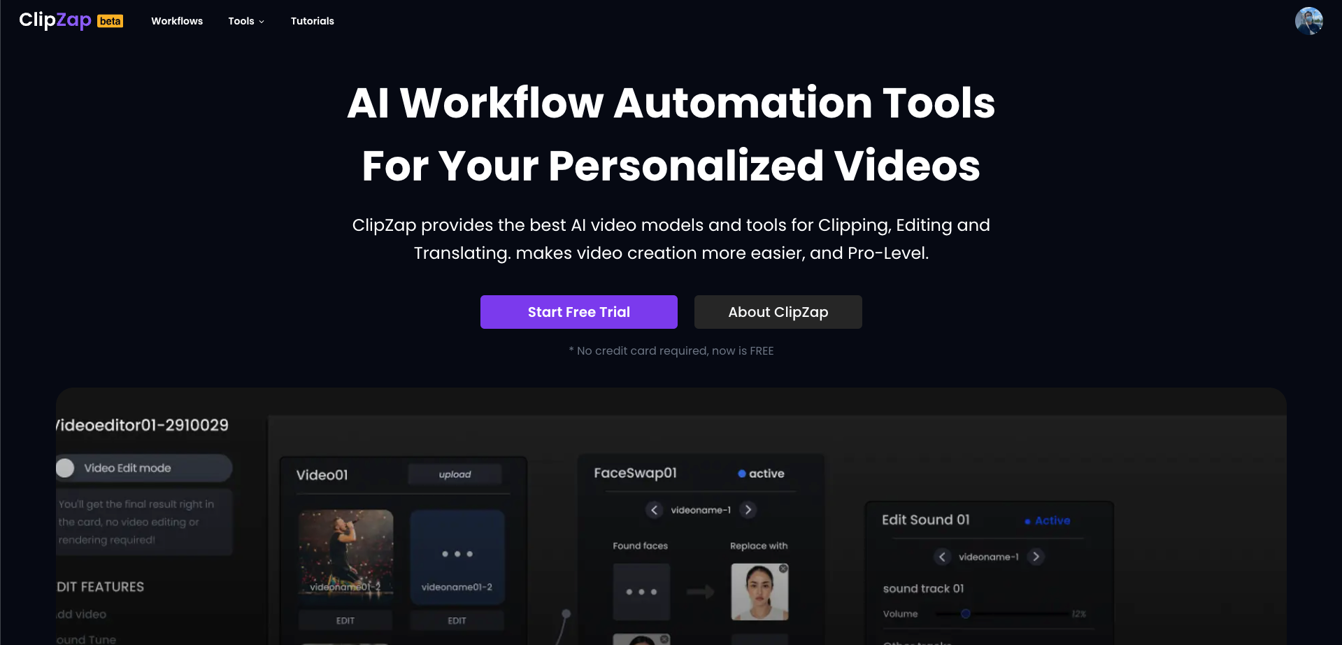ClipZap.AI preview