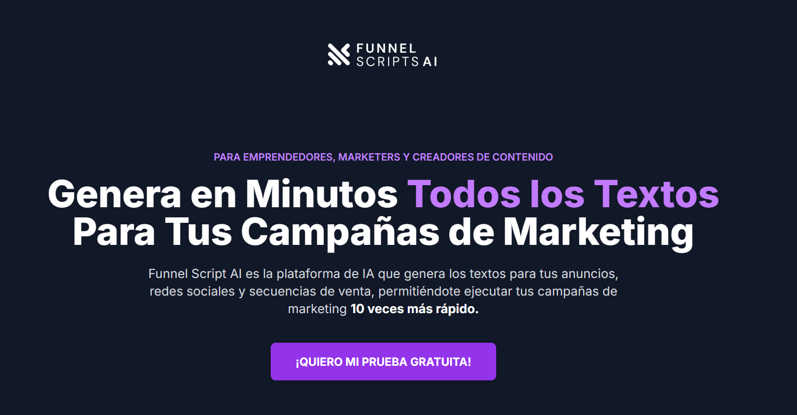 Funnel Script AI preview