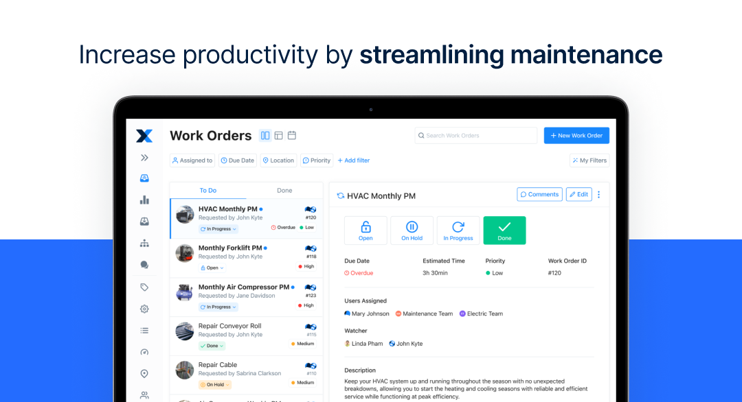 MaintainX preview