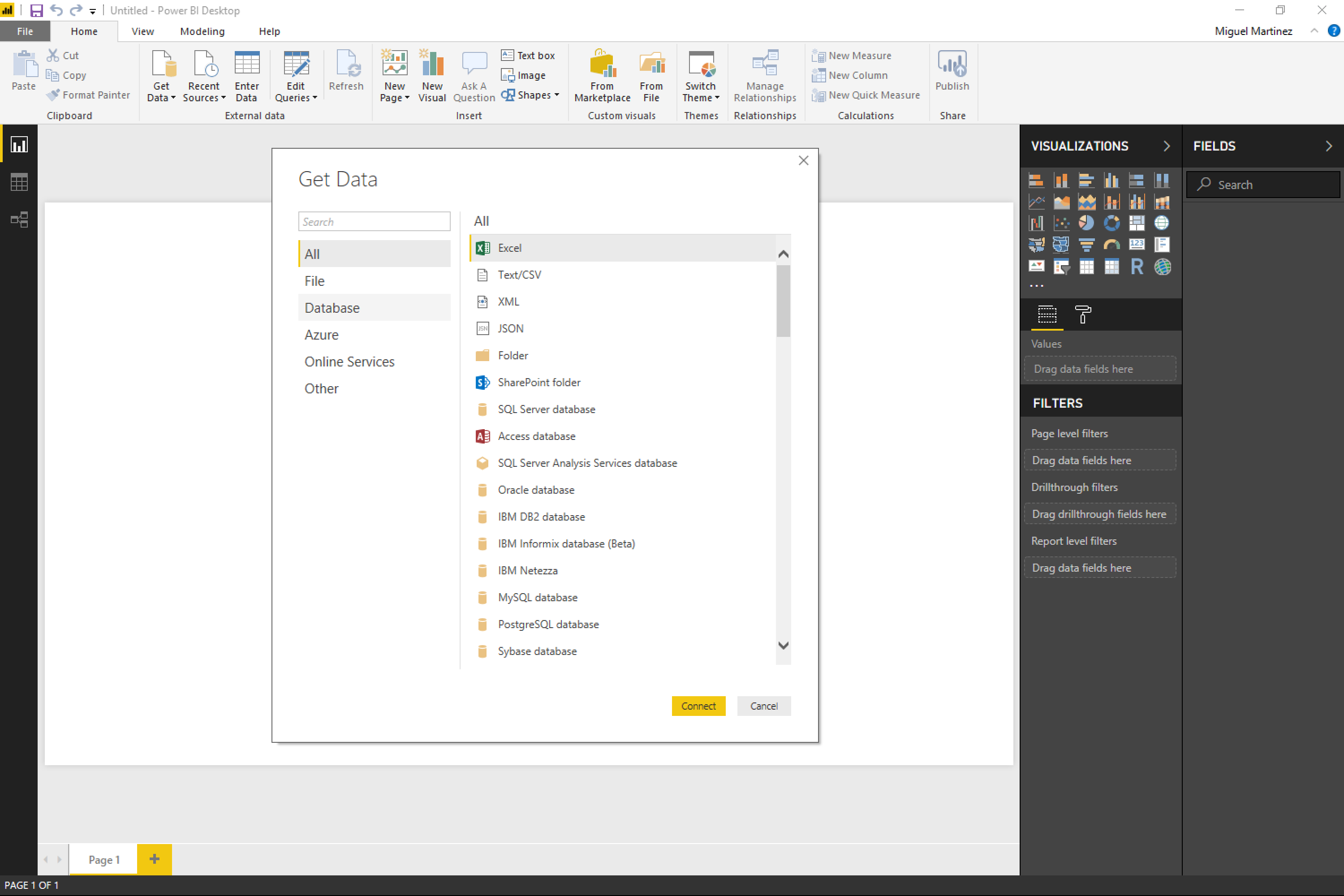 Microsoft Power BI preview