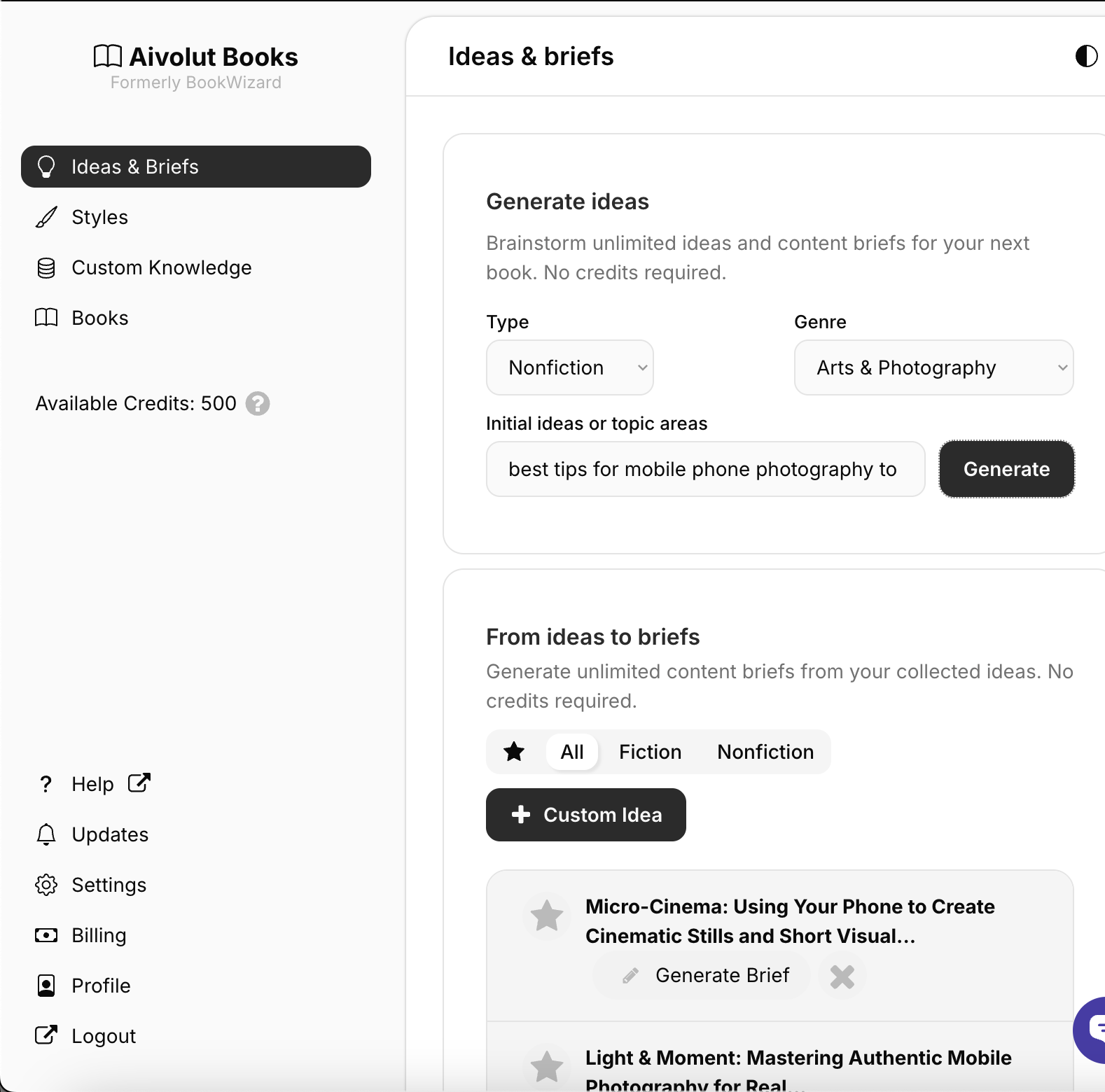 Aivolut Books preview