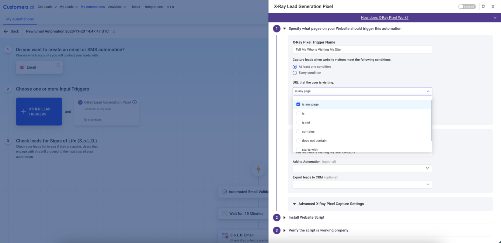 Customers.ai preview