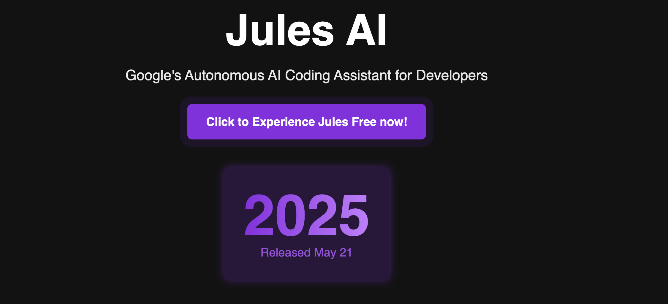 Jules preview