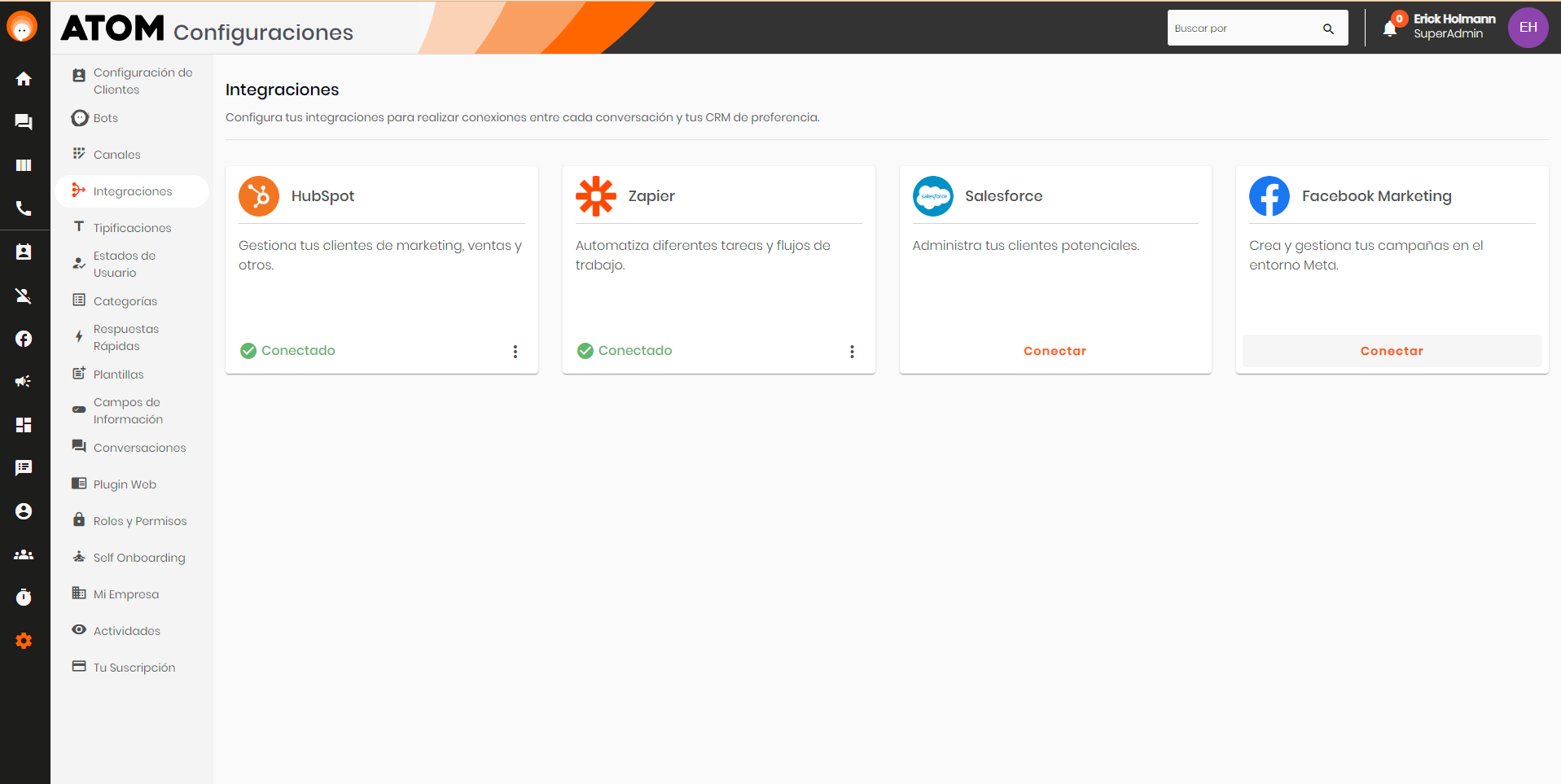 AtomChat.io preview