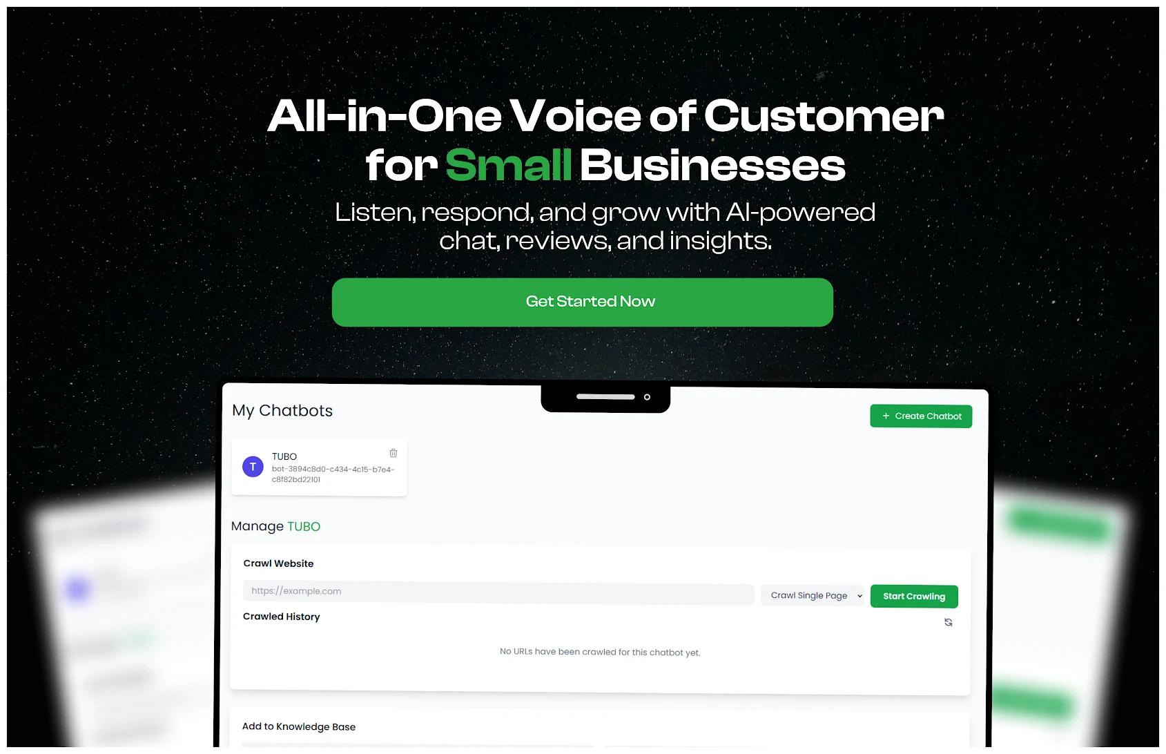 Salesgroup AI Chatbot preview