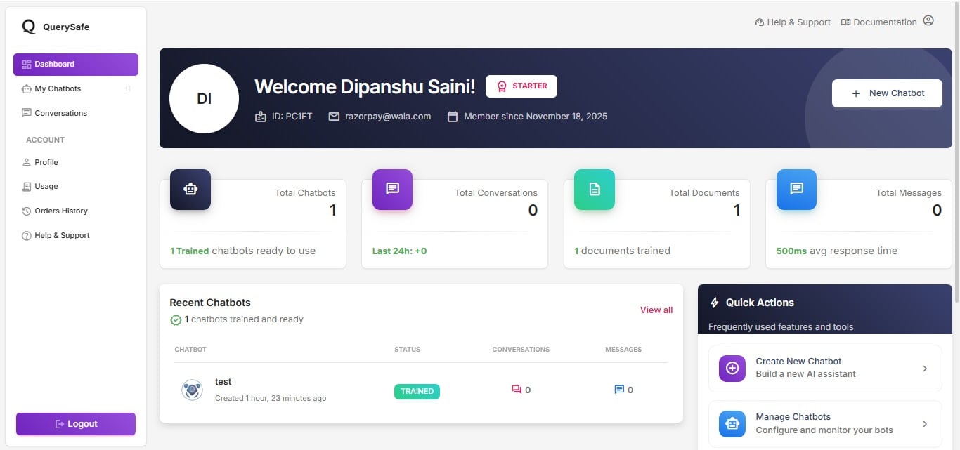 QuerySafe preview