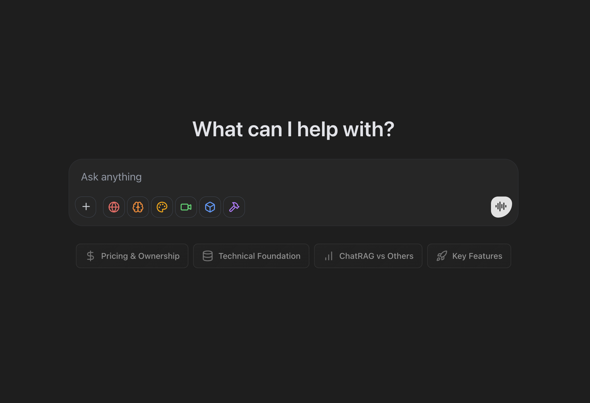 chatRAG preview