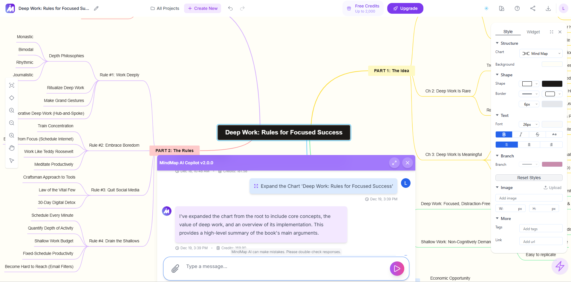 MindMap AI preview