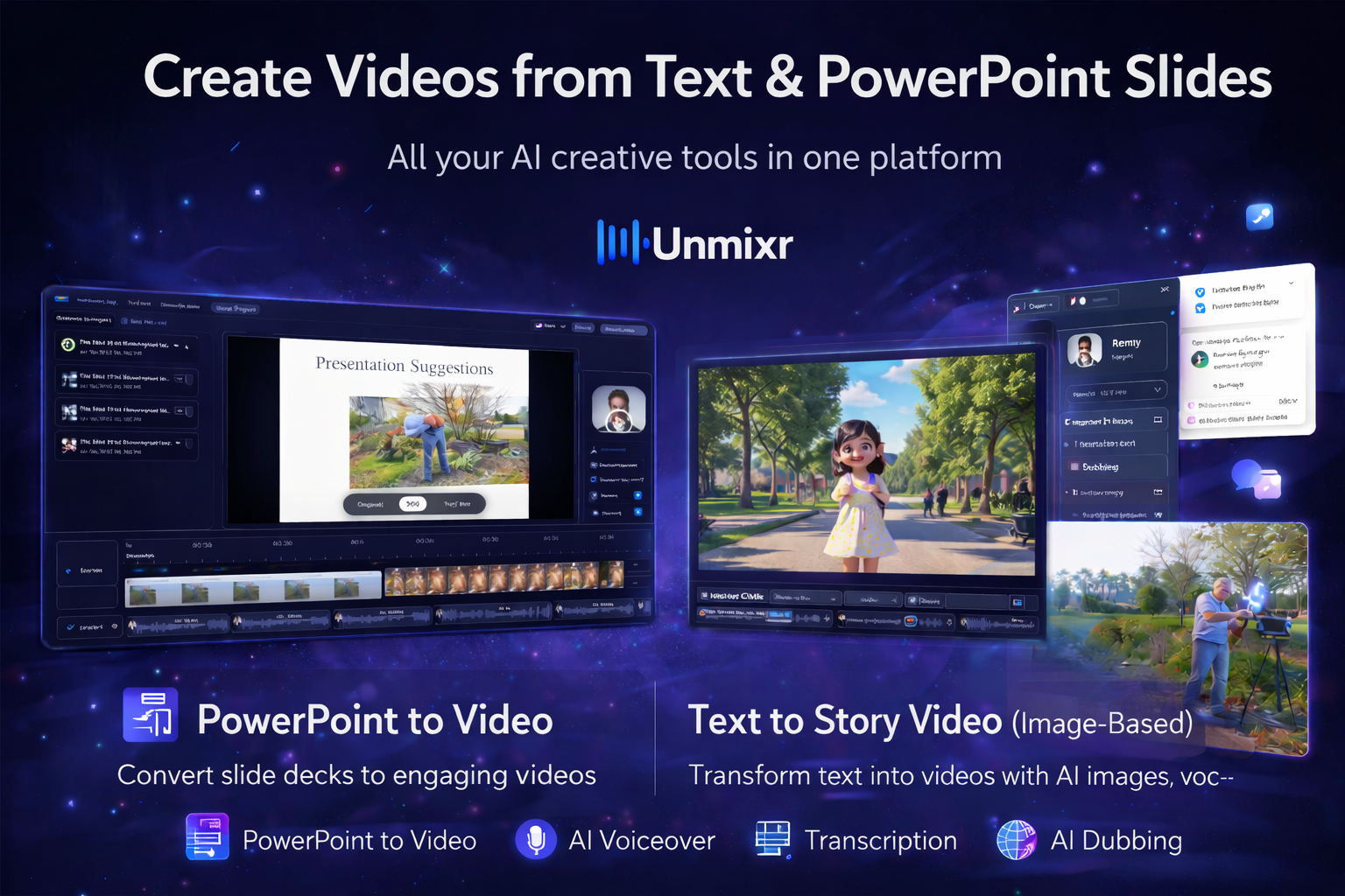 Unmixr preview