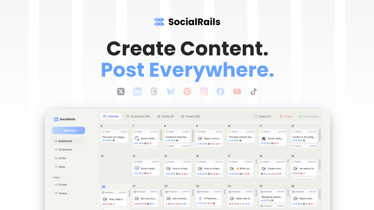 SocialRails preview