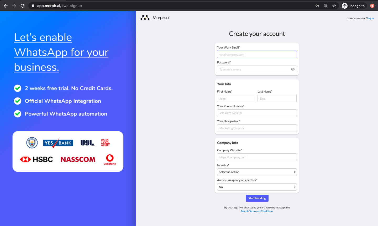 Morph.ai preview