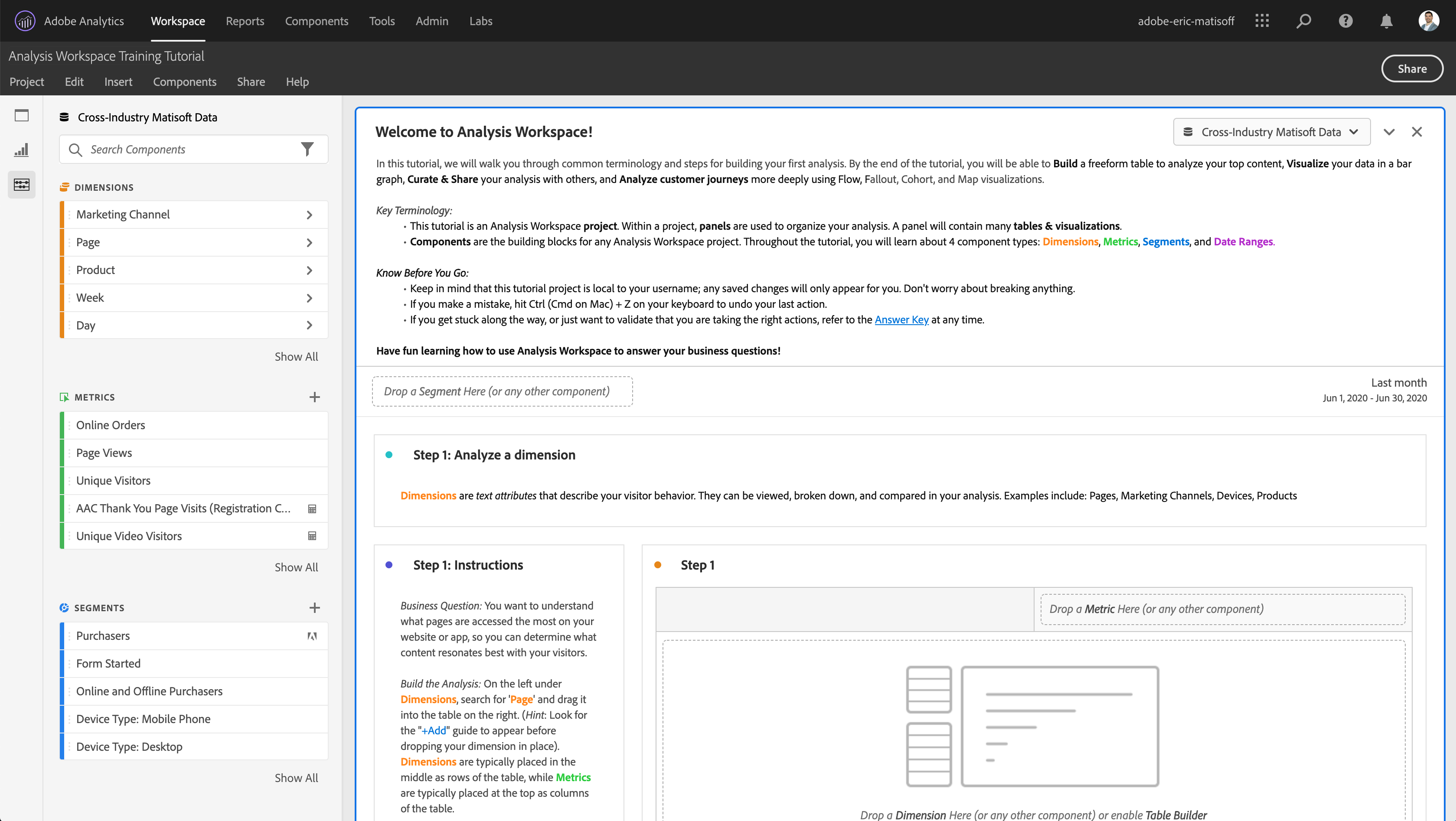 Adobe Analytics preview